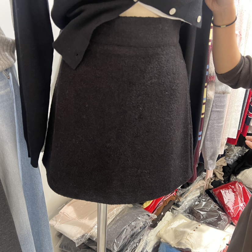 BY BOMI東大門㊣實拍女士新款熱賣時尚職業人氣25秋冬短裙BY BOMI短裙