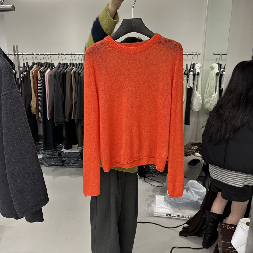 DIARRA韓國直郵㊣女裝新品職業推薦熱賣休閑25秋冬針織衫羊絨DIARRA針織衫圖色1