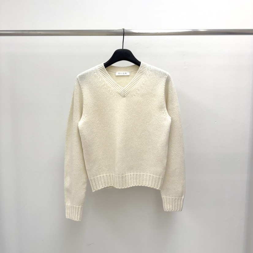 RIVER韓國代購㊣女裝新品人氣休閑推薦真品時尚25秋冬針織衫羊絨WATER/RIVER針織衫圖色3