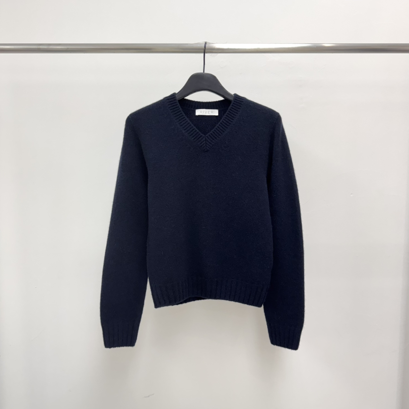 RIVER韓國代購㊣女裝新品人氣休閑推薦真品時尚25秋冬針織衫羊絨WATER/RIVER針織衫圖色4