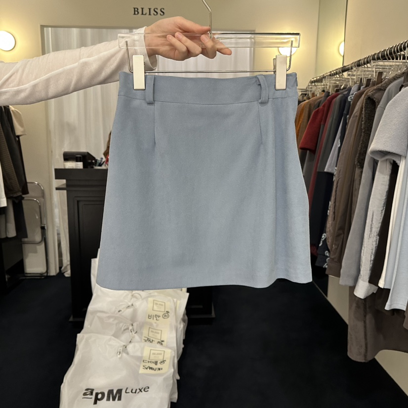 BLISS東大門㊣代購女士新品推薦人氣休閑真品熱賣時尚職業短裙BLISS短裙圖色2