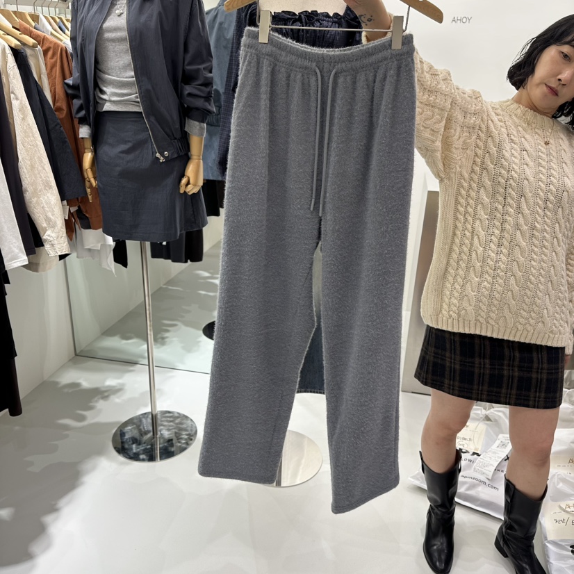 AHOY東大門㊣直郵女裝新品25秋冬熱賣推薦真品休閑人氣休閑褲AHOY休閑褲圖色2