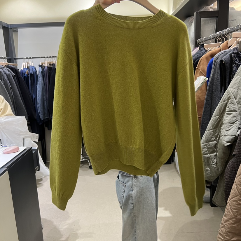 SELF SERVICE韓國直郵㊣女裝新款時尚25秋冬真品針織衫繡花SELF SERVICE針織衫圖色3