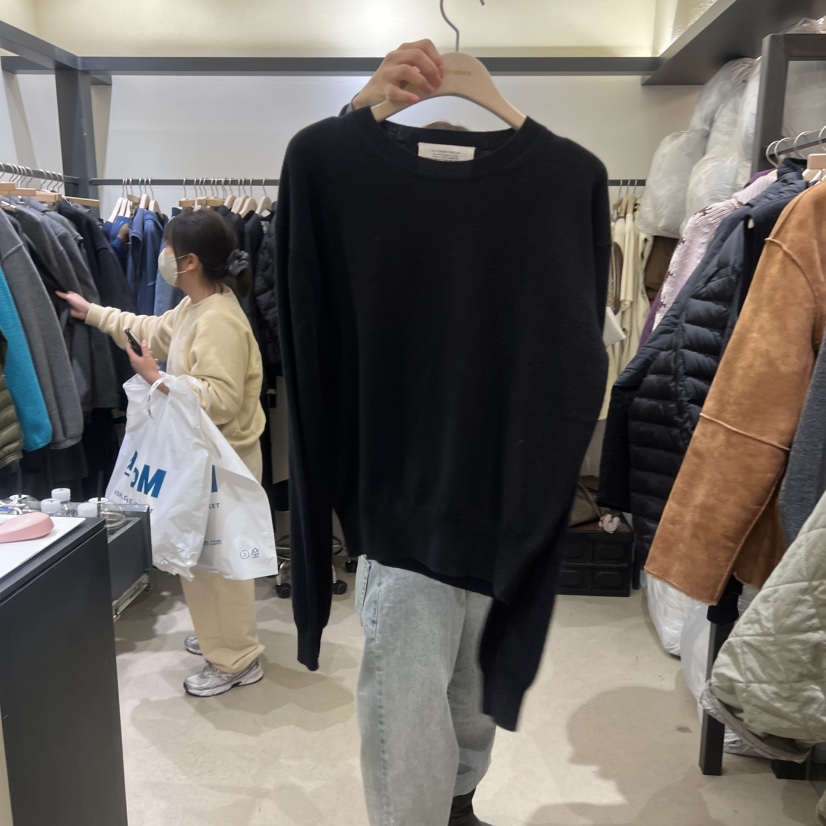 SELF SERVICE韓國直郵㊣女裝新款時尚25秋冬真品針織衫繡花SELF SERVICE針織衫圖色5