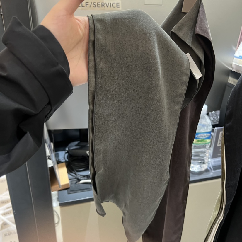 SELF SERVICE東大門㊣直郵女士新品休閑推薦25秋冬圍巾披肩圍巾SELF SERVICE圍巾/披肩圖色2