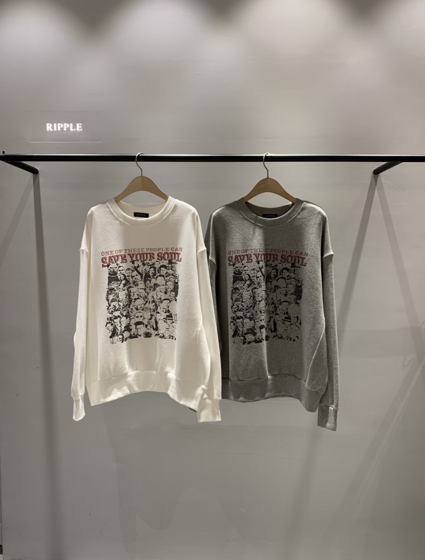 RIPPLE東大門㊣代購女裝新款推薦25秋冬時尚真品休閑人氣衛衣RIPPLE衛衣