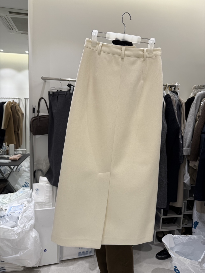 WOOD SAGE韓國直郵㊣女士新款熱賣推薦25秋冬職業長裙長款WOOD SAGE長裙