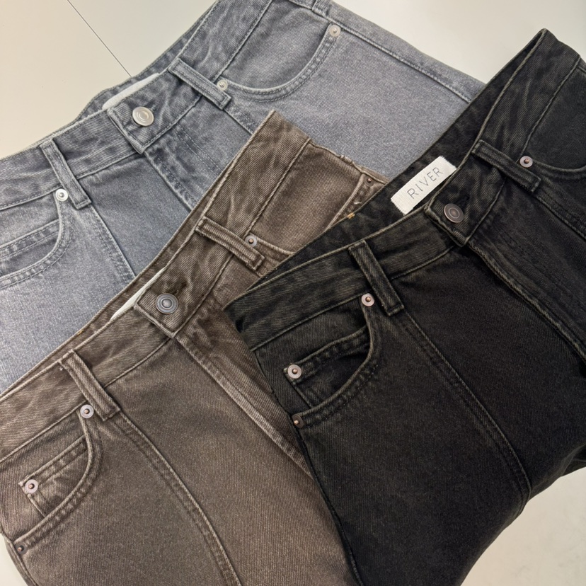 RIVER東大門㊣實拍女裝新品25秋冬休閑人氣熱賣職業推薦休閑褲WATER/RIVER休閑褲