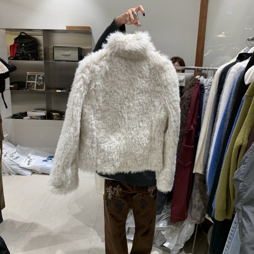 TEMPTING東大門㊣直郵女裝新品人氣時尚25秋冬職業短款大衣TEMPTING短款大衣