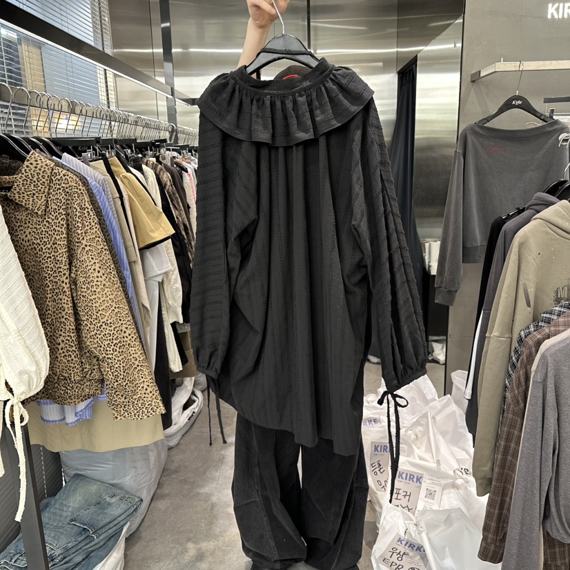KIRKE韓國代購㊣女裝新款25秋冬人氣職業熱賣推薦休閑連衣裙KIRKE連衣裙