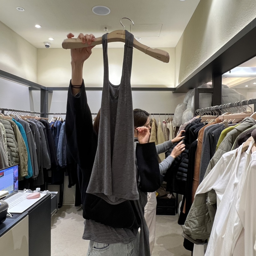 SELF SERVICE東大門㊣代購女裝新品人氣推薦真品休閑吊帶背心SELF SERVICE吊帶/背心圖色2