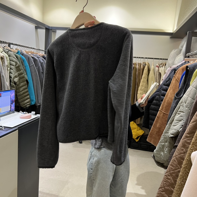 SELF SERVICE東大門㊣實拍女士新款人氣時尚休閑熱賣衛衣羊毛SELF SERVICE衛衣