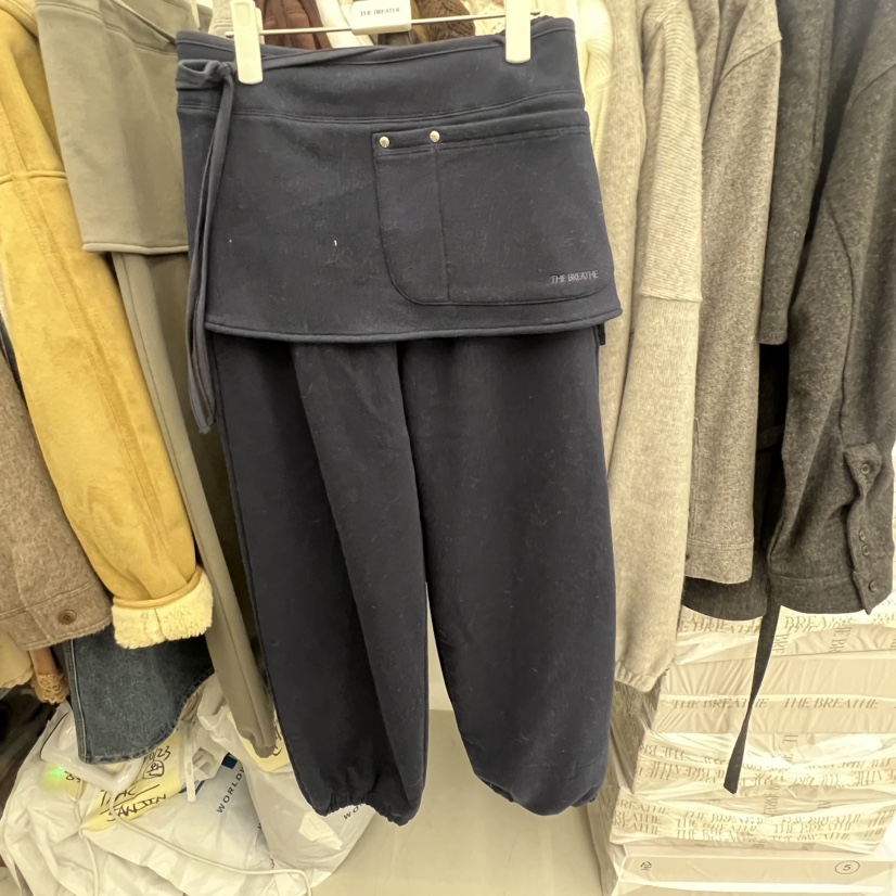 BREATHE韓國直郵㊣女裝新款推薦職業真品套裝可拆卸加絨套裝BREATHE套裝圖色3