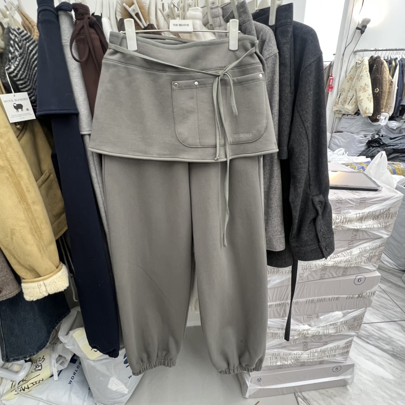 BREATHE韓國直郵㊣女裝新款推薦職業真品套裝可拆卸加絨套裝BREATHE套裝圖色4