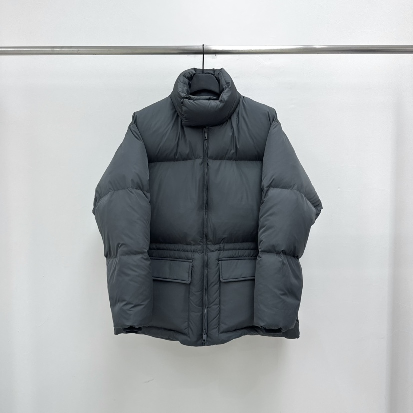 RIVER東大門㊣直郵女裝新款時尚休閑職業25秋冬推薦短款羽絨服WATER/RIVER短款羽絨服圖色3墨色