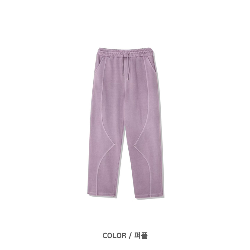 PEPPER東大門㊣直郵女士新品職業真品25秋冬休閑褲男女同款羅紋PEPPER休閑褲圖色1