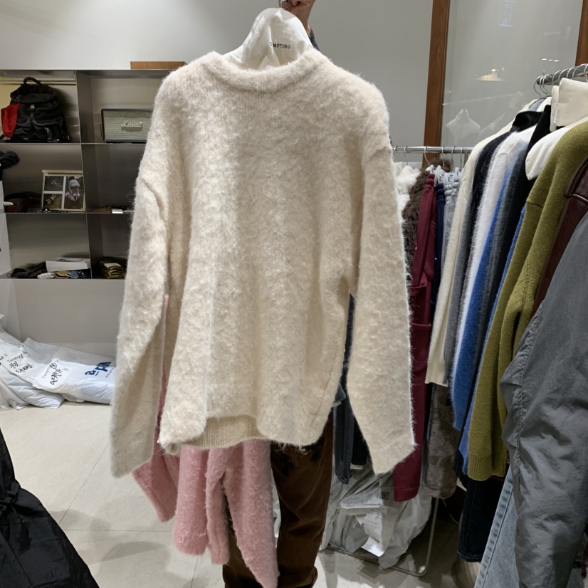 TEMPTING東大門㊣代購女裝新款25秋冬人氣職業真品休閑針織衫TEMPTING針織衫圖色1