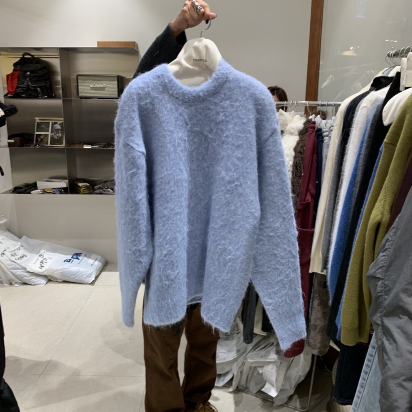 TEMPTING東大門㊣代購女裝新款25秋冬人氣職業真品休閑針織衫TEMPTING針織衫圖色3