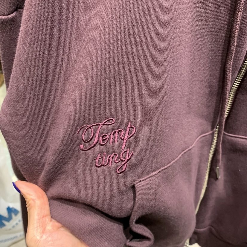 TEMPTING東大門㊣實拍女裝新品時尚推薦職業熱賣休閑25秋冬衛衣TEMPTING衛衣