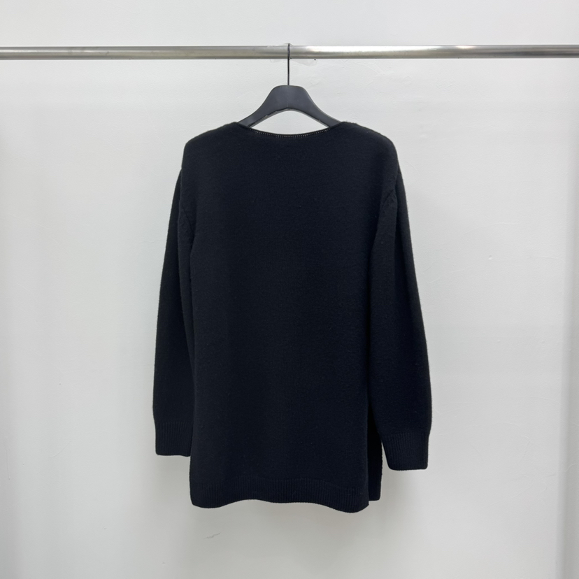 RIVER東大門㊣代購女士新品職業人氣熱賣真品25秋冬針織衫船領WATER/RIVER針織衫圖色3