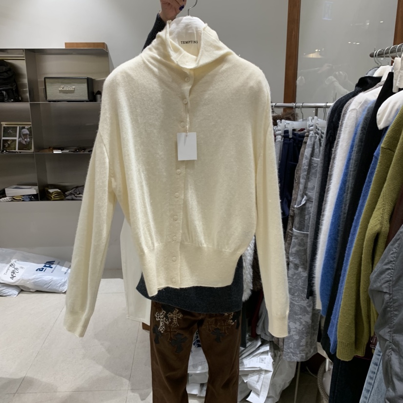 TEMPTING東大門㊣直郵女裝新款職業人氣25秋冬真品時尚針織衫TEMPTING針織衫圖色1