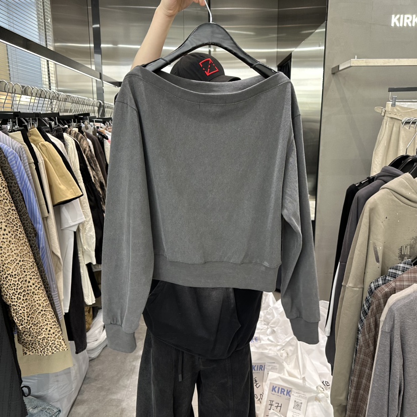 KIRKE東大門㊣直郵女裝新品時尚職業人氣25秋冬真品推薦衛衣KIRKE衛衣