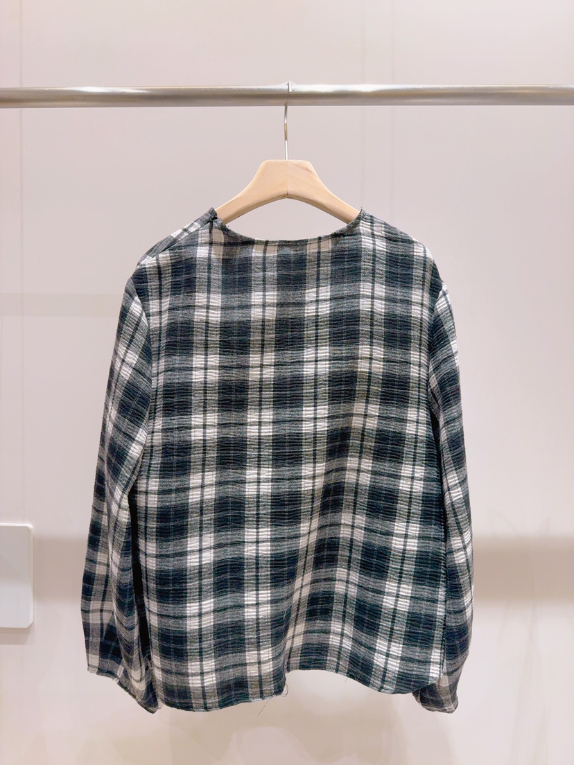 LIMLIMLIM東大門㊣實拍女裝新品人氣襯衫蕾絲衫披肩格紋圍巾LIM LIM LIM襯衫/蕾絲衫