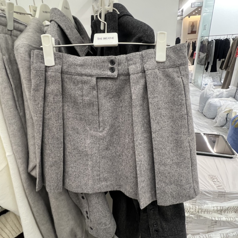 BREATHE東大門㊣代購女裝新款時尚休閑人氣推薦熱賣職業短裙BREATHE短裙圖色1