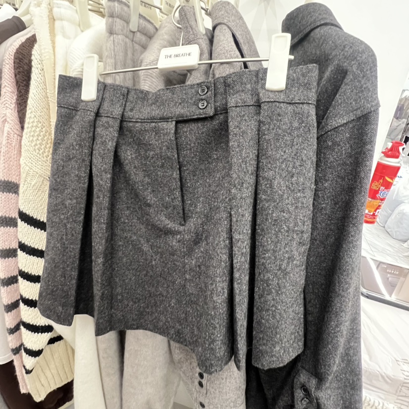 BREATHE東大門㊣代購女裝新款時尚休閑人氣推薦熱賣職業短裙BREATHE短裙圖色2