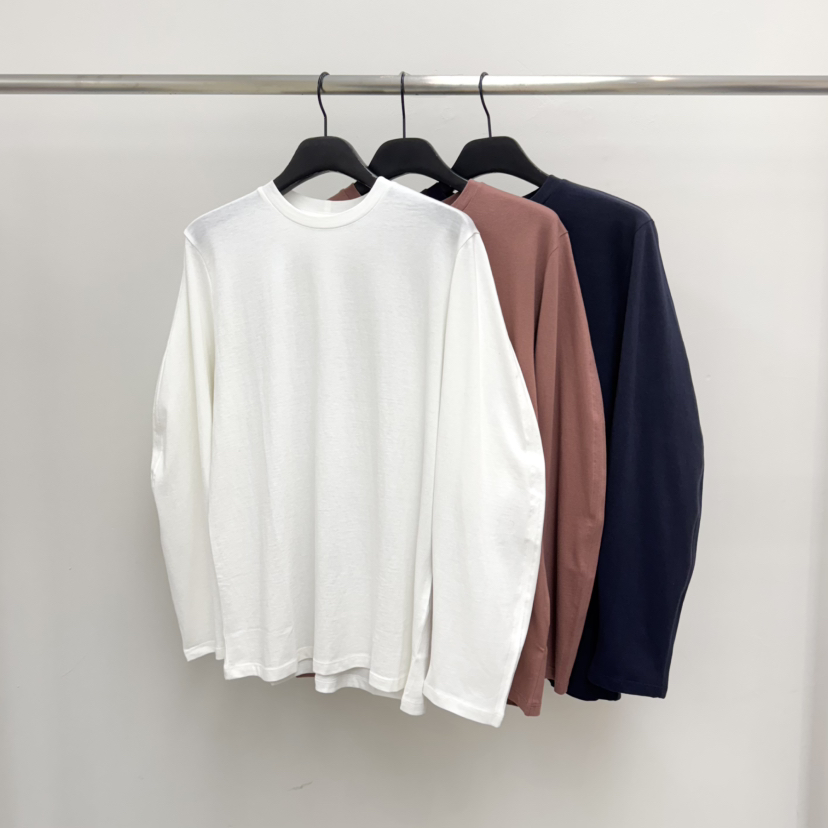 RIVER東大門㊣實拍女裝新款休閑職業25秋冬時尚真品長袖T恤WATER/RIVER長袖T恤