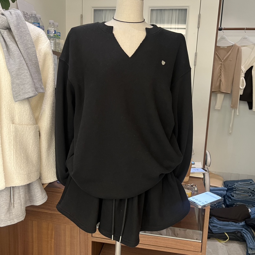 LE AHICON東大門㊣實拍女士新品人氣推薦25秋冬休閑真品衛衣Le Ahicon衛衣圖色2