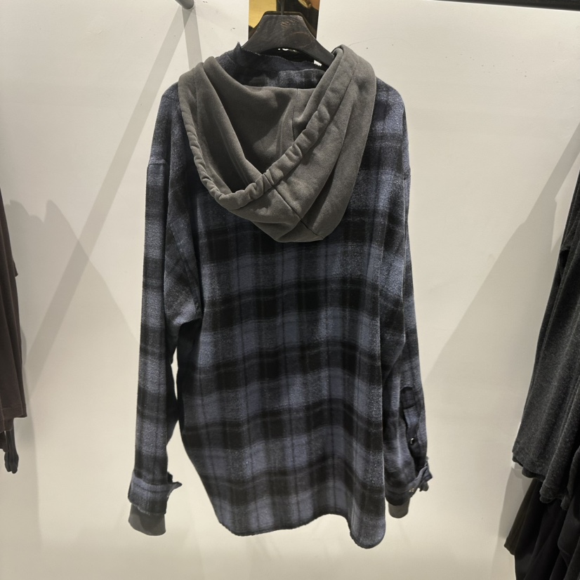 JANE BIRKIN韓國直郵㊣女士新品真品熱賣人氣夾克格紋連帽JANE BIRKIN設計師品牌夾克