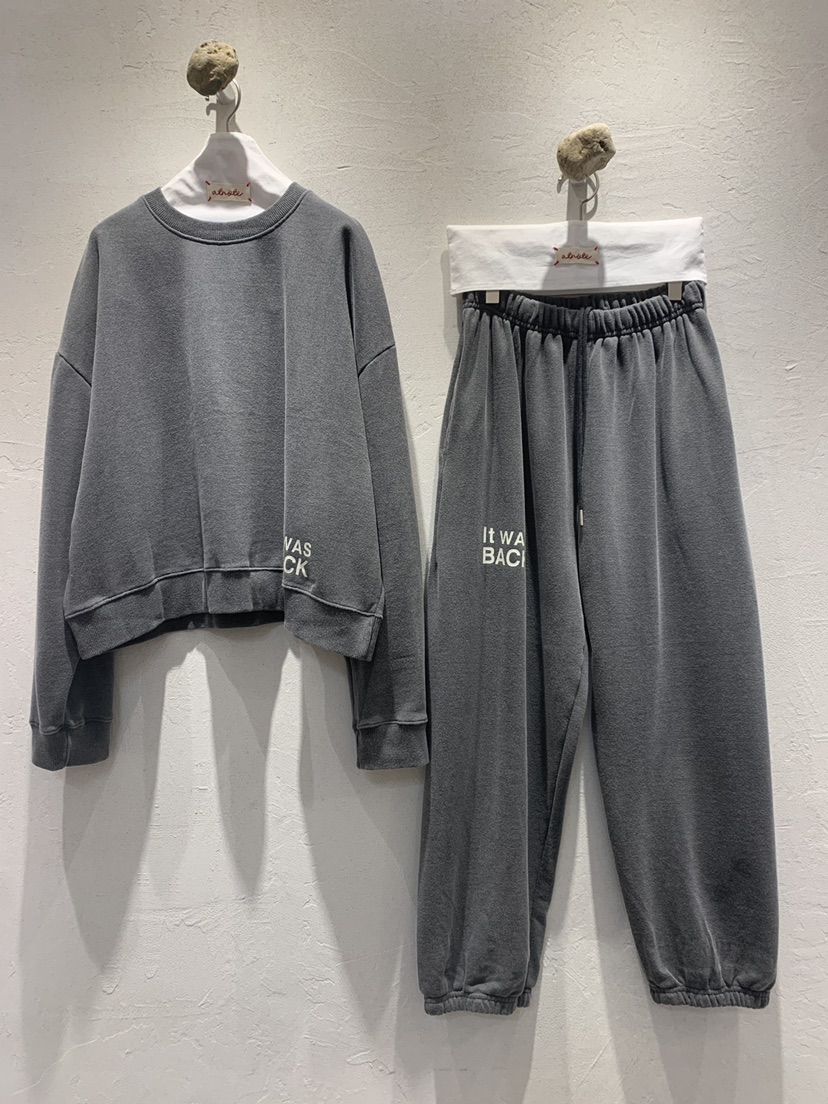 AT NOTE東大門㊣直郵女士新品時尚真品人氣職業25秋冬休閑褲AT NOTE休閑褲