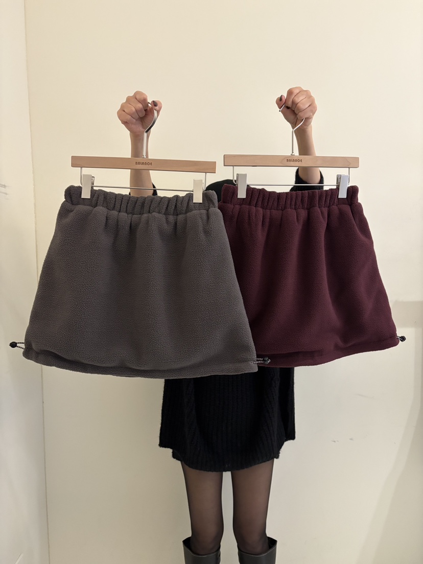 BALANCE韓國代購㊣女士新款推薦人氣職業休閑短裙里外穿雙面BALANCE短裙