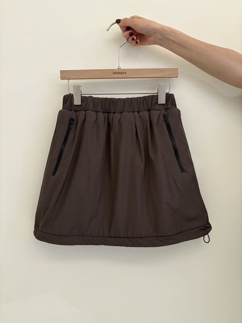 BALANCE韓國代購㊣女士新款推薦人氣職業休閑短裙里外穿雙面BALANCE短裙