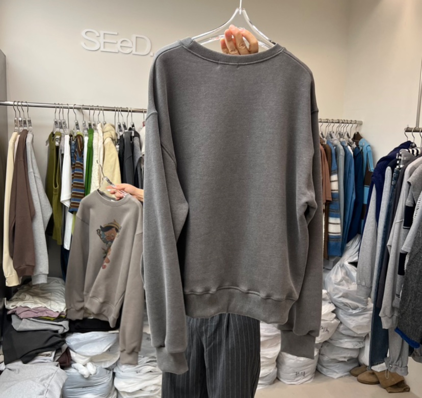 LEESEED-A東大門㊣代購女裝新品熱賣人氣推薦休閑衛衣不加絨SEeD/LEESEED衛衣