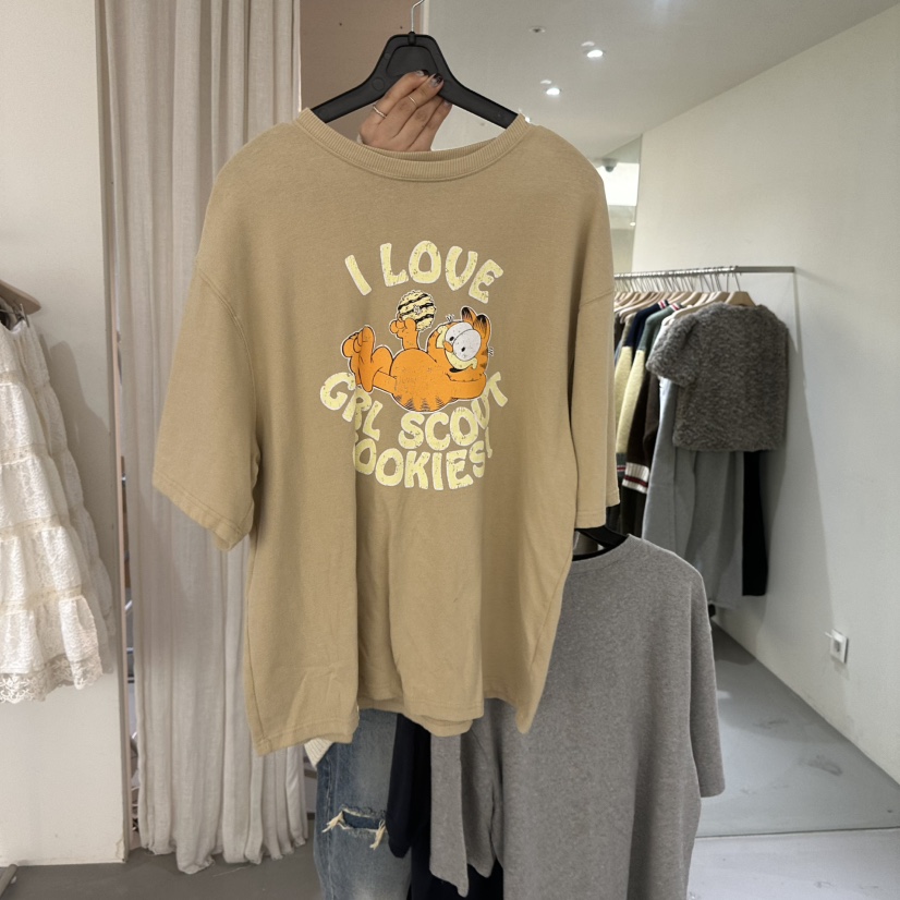 VAULT東大門㊣代購女裝新品25秋冬時尚真品職業人氣休閑T恤VAULTT恤圖色2