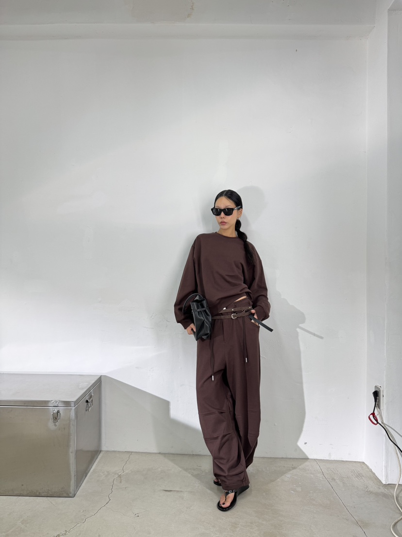 LIMLIMLIM韓國代購㊣女士新款真品25秋冬推薦休閑褲不含腰帶LIM LIM LIM休閑褲