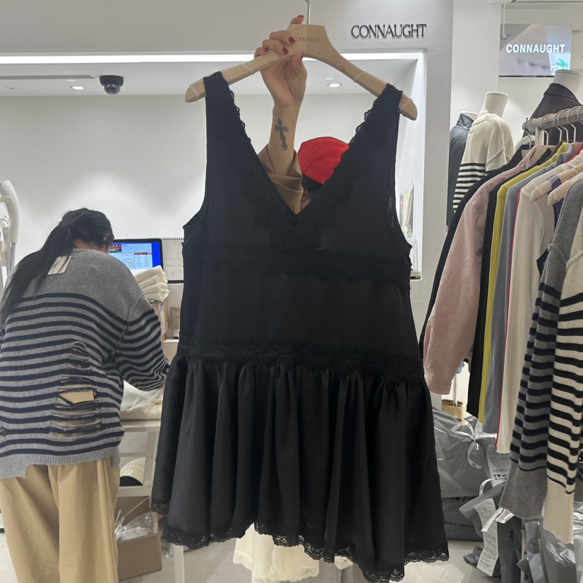 DAILYJUD韓國代購㊣女士新款休閑真品人氣熱賣時尚25秋冬連衣裙CONNAUGHT連衣裙圖色2