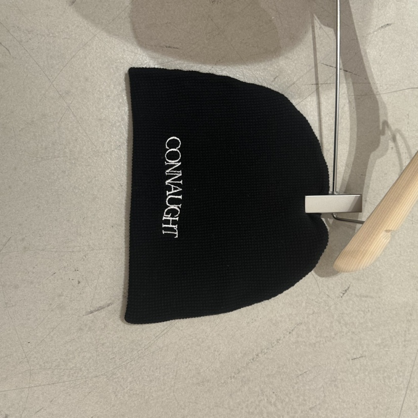 DAILYJUD東大門㊣直郵女裝新款熱賣人氣職業推薦帽子華夫格CONNAUGHT帽子圖色2黑色