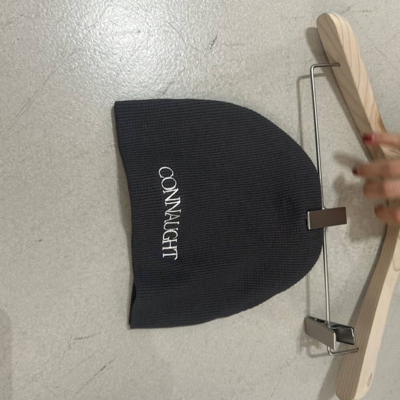 DAILYJUD東大門㊣直郵女裝新款熱賣人氣職業推薦帽子華夫格CONNAUGHT帽子圖色3墨色