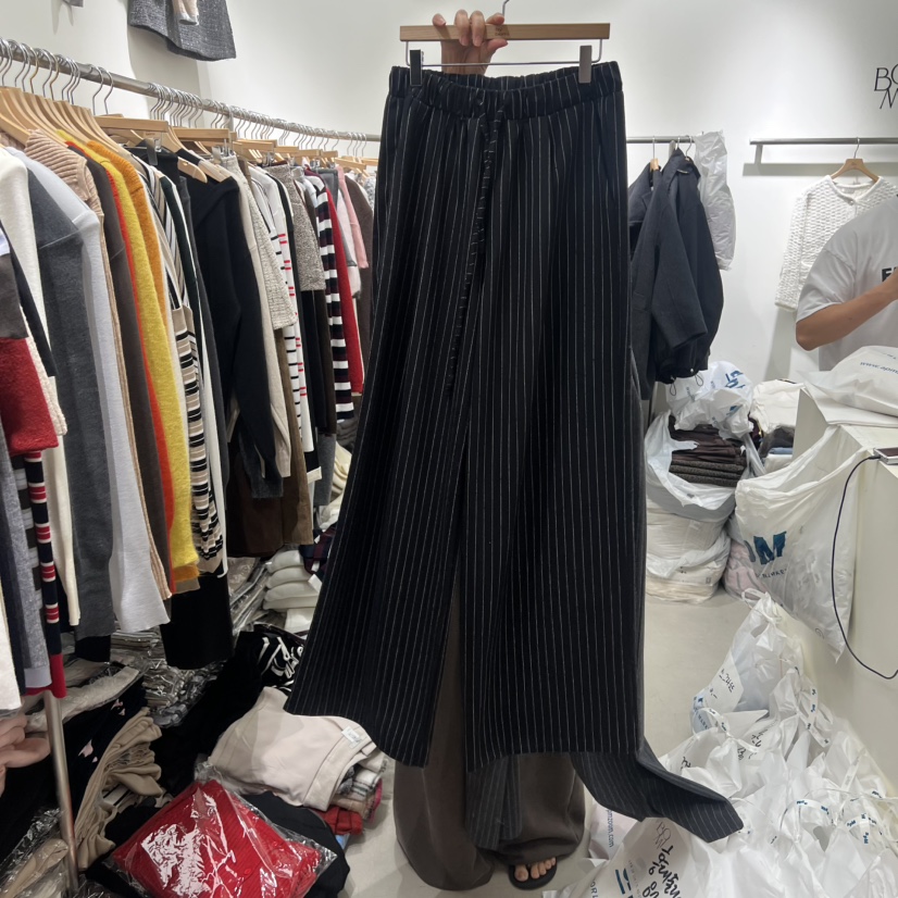 BY BOMI韓國代購㊣女裝新品職業熱賣推薦25秋冬人氣休閑褲BY BOMI休閑褲