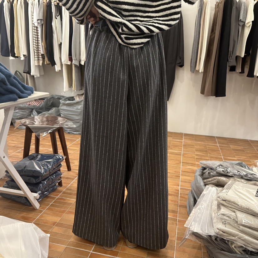 LOGON東大門㊣直郵女裝新品人氣職業真品休閑褲不含腰帶羊毛LOGON休閑褲