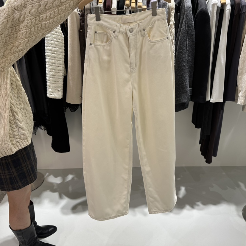 AHOY東大門㊣直郵女士新款25秋冬真品休閑時尚熱賣休閑褲棉質AHOY休閑褲圖色1