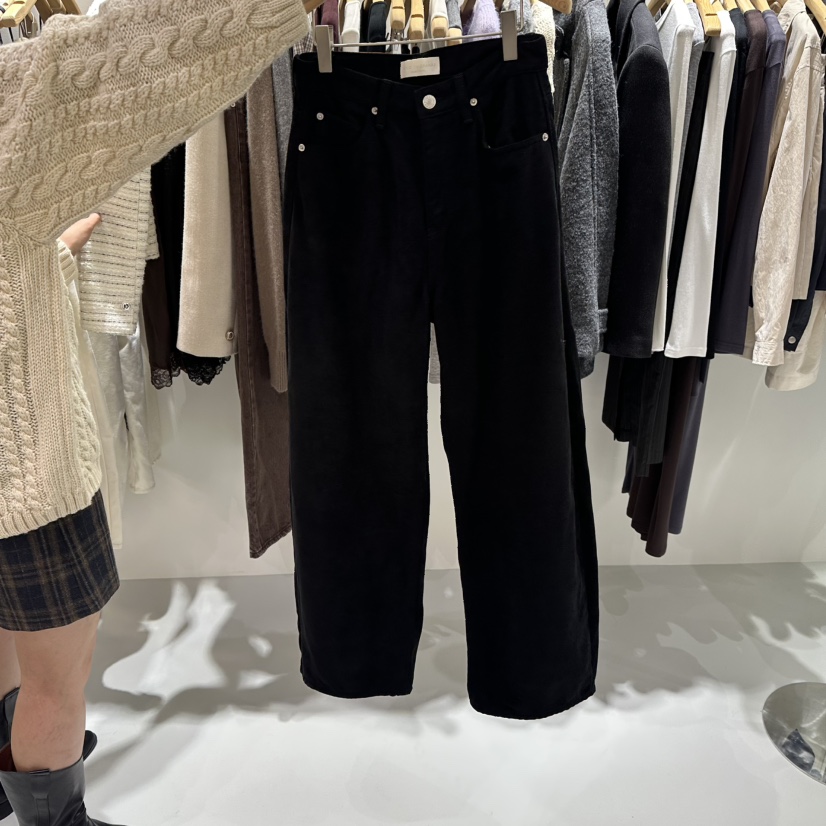 AHOY東大門㊣直郵女士新款25秋冬真品休閑時尚熱賣休閑褲棉質AHOY休閑褲圖色2