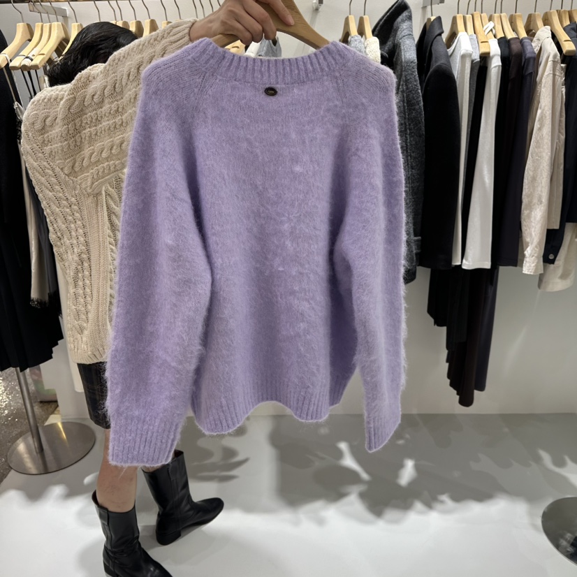 AHOY東大門㊣代購女士新品休閑時尚推薦真品職業針織衫羊毛AHOY針織衫