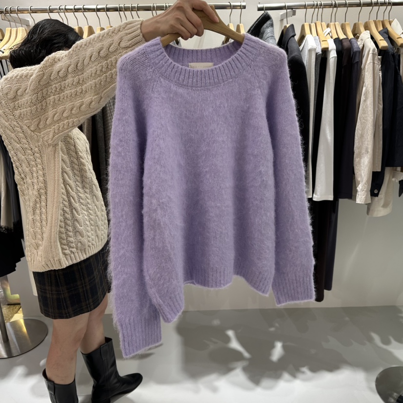 AHOY東大門㊣代購女士新品休閑時尚推薦真品職業針織衫羊毛AHOY針織衫圖色1