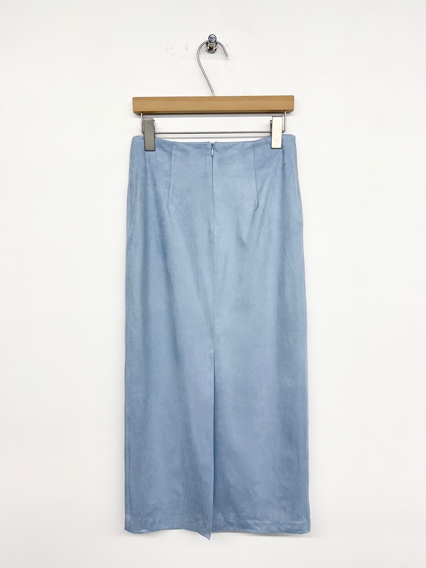 TOOGOOD韓國代購㊣女士新款休閑25秋冬推薦熱賣人氣長裙絨面革TOOGOOD長裙