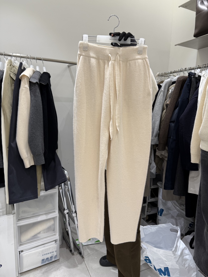 WOOD SAGE東大門㊣實拍女裝新款人氣職業25秋冬休閑褲口袋WOOD SAGE休閑褲圖色1