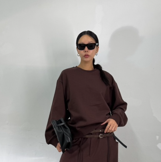 LIMLIMLIM韓國代購㊣女士新品休閑熱賣25秋冬推薦職業真品衛衣LIM LIM LIM衛衣圖色2